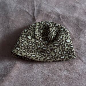 Leopard Print Beanie